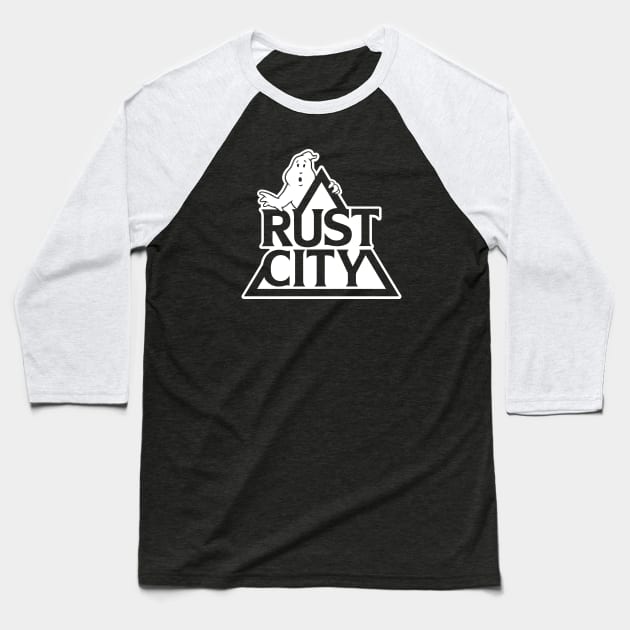 Rust City Baseball T-Shirt by BGSchoolcraft